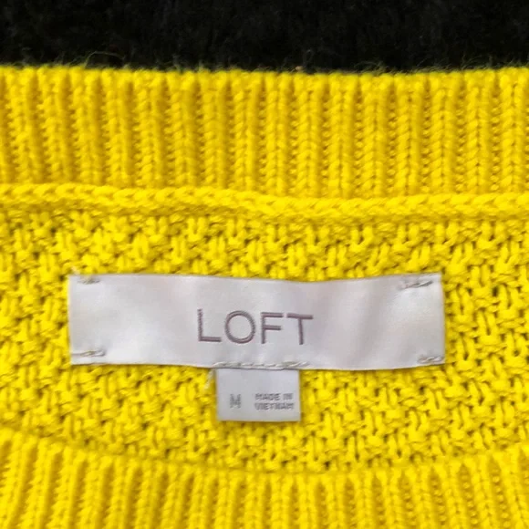 Ann Taylor Yellow Sweater - Picture 2 of 6